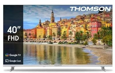 Thomson 40FG2S15W - Tv 40 Pollici Smart Tv Full HD Led DVB-T2 HEVC/H.265 Bianco Classe Energetica E