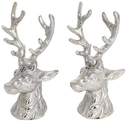 Culinary Concepts Stag Salt & Pepper Set - Set of 2 - Salt & Pepper Shaker, Cruet Set, Salt and Pepper Pots