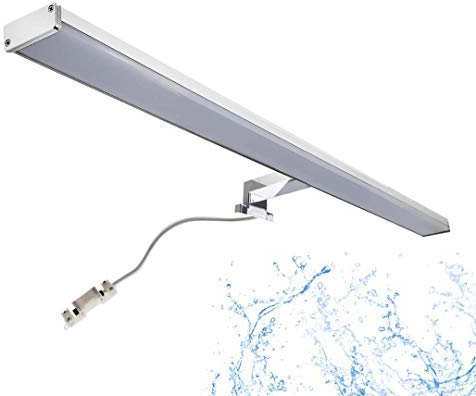 Spiegelleuchte Bad LED Bali S 15W 78cm | Spiegellampe Badezimmer | Badlampe Spiegelschranklampe warmweiß 3000K 1200lm Oktaplex lighting