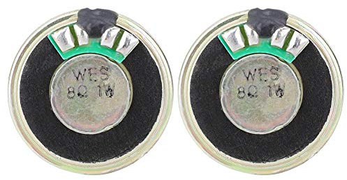 Verrückter Verkauf 2pcs Lautsprecher Horn Audio Stereo Lautsprecher - 28mm Durchmesser 8 Ohm 1W