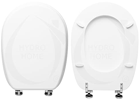Abattant WC Liuto Ideal Standard en bois verni blanc compatible / dédié économique, Abattant Toilette, Abattant de Toilette par HYDRO HOME