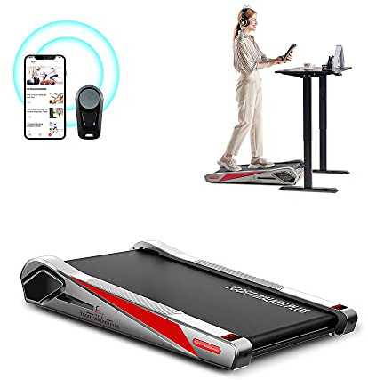 Egofit Walker Pro Under Desk Treadmill Walking Pad Space Saving Treadmill M1-5KMH, Installation Free with LCD Display, Remote Control&APP Control