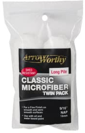 Arroworthy Classic 4 Microfiber Mini Rod Style Twin Pack Long Pile (Use with 4 Barracuda Push FIT Frames only)