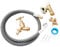 Excel Home - Flexable Hose Garden Tap Kit Outdoor Living Complete Set