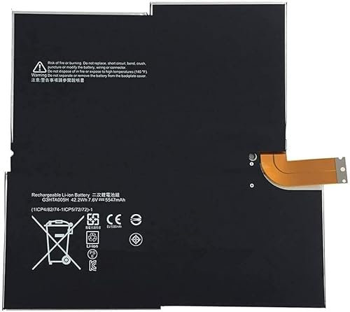XPANBATT G3HTA005H Generic Ersatz Akku Kompatibel mit Surface Pro 3 G3HTA009H MS011301-PLP22T02 7.6V 5547mAh/42.2Wh
