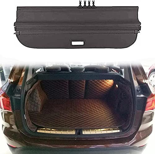 AUJAN Auto Einziehbare Hintere Kofferraum-Hutablage für BMW X1 2016 2017 2018 2019, Kofferraum Ablagen Schutz Abdeckung Cargo Cover Auto Laderaumabdeckung