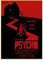 Poster Alfred Hitchcocks Psycho-Poster, Klassisches Vintage-Poster, Kunst, Wandposter Und Drucke, Leinwandgemälde, Heimdekoration 50X70Cm Kein Rahmen