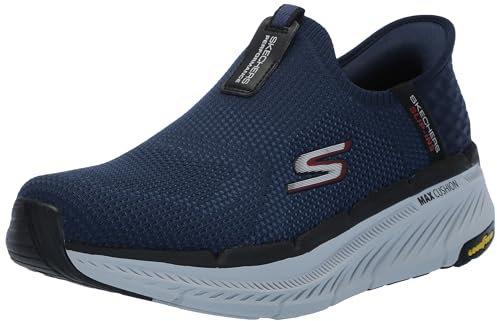 Skechers Herren-Sneaker zum Hineinschlüpfen Max Cushioning Premier 2.0, Marineblau, 48.5 EU