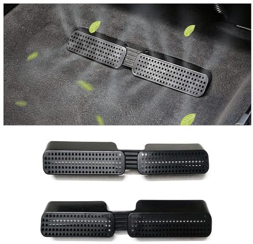 2 Pezzi ABS Coperchio di Sfiato del Il Flusso d'Aria Auto per Audi Q2 Q3 Q5 Q7 Q8, Coperchio Prese d'Aria di Sotto Il Sedile Griglia Protezione Aria Condizionata,Q5 FY 2018-2021