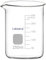 Labasics Glass Beaker, 1 Pack Borosilicate Glass Graduated Low Form Griffin Beaker with Pouring Spout Lab Beaker, 250 ml, High temperature resistance, Laboratory use