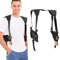 Joycabin Schulterholster Pistolenholster Holster Waffenholster Verdeckte Waffenholster Verstellbare Schlinge mit Zwei Magazintaschen für die Meisten Pistolen