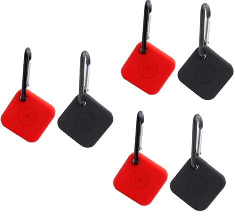 Uonlytech 6 Pcs Case Protective Cover Bumper Anti- Cover Tile Tracker Case Smart Tiles Smart Key Silicone Pendant Keychain Shell Mini Cover Tile Pro Thing Mate Protector