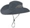 ehsbuy Mesh Sonnenhut Herren Breiter Krempe Boonie Hut Outdoor Safari Fischerhut Sommerhut Wasserdicht Regenhut Faltbarer Wanderhut Tropenhut mit Verstellbarem Kinnriemen Wandern Jagdhut