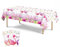 WERNNSAI Flamingo Tischdecke – 2 Stück Tischdecke Hawaii Partyzubehör Sommer Strand Aloha Luau Party Tischdekoration für Geburtstagspartyzubehör