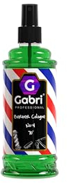 Gabri Mens Eau De Cologne 400ml, Aftershave & Barber Cologne, Relaxing & Refreshing, Mint, Amber, Fresh Aromatic, Subtle Sweetness (No4)