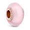 Rosa Charm Stopper,Glas Charm Clip Stopper,Stopper für Armband,Rosa Charms Anhänger,Charms Rosegold