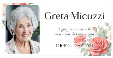 Albalù Targa Commemorativa Modello Rose per Lapide Personalizzata, Foto Ceramica per Targa cimitero, con Foto, Nome, Date e Dedica Personalizzabile