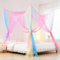 Forhome Betthimmel mädchen,190 * 210 * 240cm Himmelbett vorhänge,Regenbogen Baldachin Kinderzimmer,Universelles Quadratisches Moskitonetz,Betthimmel für Doppelbett und Einzel Bett