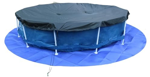 Tapis de piscine rond, très résistant sous la piscine, bâche en tissu épais anti-crevaison pour fond de piscine, plancher de bateau, protection de meubles de terrasse, terrasse de jardin, rembourrage