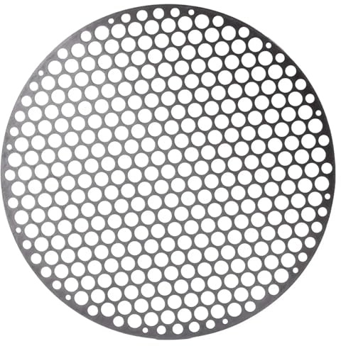 ZGHQHCDRH Grillrost, 18-30 cm großer Grillrost aus Edelstahl for Grillen, Backen, Camping und Picknick(22CM)