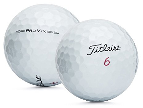 Titleist Pro V1X 2016 recycelte Golfbälle, 24 Stück
