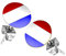 Piersando Ohrstecker Ohrringe Fahne Länderflagge Fanartikel Land Flagge Schmuck Fussball EM WM Eishockey Handball Basketball Frauen Männer 2024 Holland