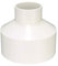 sourcing map 100 mm x 50 mm Réducteur Tuyau PVC raccord Moyeu par moyeu couplage connecteur adaptateur