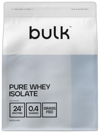 Bulk Pure Whey Isolate 90, Chocolate Mint, 2.5kg | 25g Protein per Serving, Ultra-Filtered Whey Isolate, Low Sugar, Low Fat, Fast Absorption, Supports Muscle Maintenance