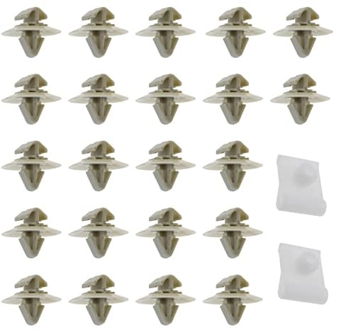 YINETTECH 2 lots de clips de moulures de portière latérale de voiture compatibles avec Opel Vivaro-A compatible avec Trafic MK2 Kangoo MK2 7701470779 4501568 93160023 4409693