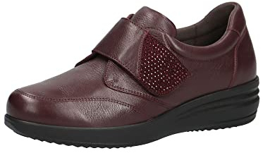 Caprice Comfort Leder Slipper Rot 24754
