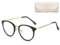 Cleoxyge Blaulichtfilter Brille Ohne Sehstärke für Damen-Herren,Metallrahmen Anti Blaulicht UV400-Schutz PC Gaming Mit Brillenetuis und Brillenputztuch (C002 - Schwarz Metallgestell)