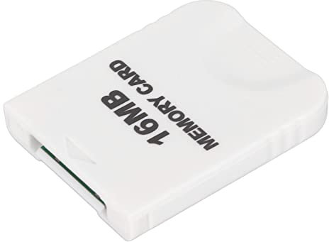 Gaming Memory Card, Game Memory Card Plug and Play White for Game Console Accessories (16MB (251blocks))