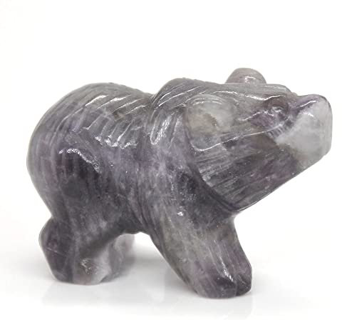FORLUZ 1,5 Katze Elefant Schildkröte Kaninchen Eule Fisch Bär Hund Pferd Wolf Schlange Statue Naturkristall Tier Stein Schnitzerei Steine