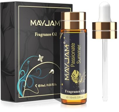 MAYJAM Olio Di Fragranze Di Estate Appassionata 10ml, Premium Estate Appassionata Di Fragranze Aromaterapia Per Olio Essenziali di Diffusori, Umidificatori, DIY, Casa