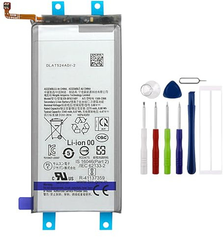 E-yiiviil Replacement Battery EB-BF937ABY Compatible with Samsung Galaxy Z Fold 4 SUB Battery with Tools