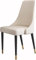 Modernes Mikrofaser-Ledersofa für Esszimmer, Schlafzimmer, Balkon, Sofa mit Eisenbeinen, Schminktisch, Schminktisch (Beige)