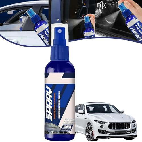 Car Rubber Seal Protectant, Auto-Gummidichtung Schutzmittel, Gummipflege, Gummi Spray für Automatten, Reifen, Gummipflege Auto Dichtung Winter, Autogummipflege, Auto Schutzspray für Türen, Fenster (1)