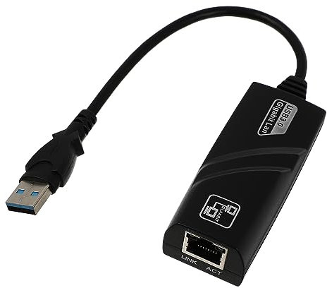 SWOOMEY Adattatore Lan Ethernet Per Tv Fire Stick Collega Via Cavo Con Installazione Facile e Configurazione Necessaria Compatibile Con Streaming Senza Interruzioni