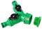 Schlauchsplitter, Spigot Spigot Spigot mit 2 Wegen, schwer, Adapter für Wasserhähne, Adapter für Waschschlauch für Auto, Balkon, Waschbecken im Innenbereich