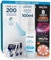 8 Piles puor Appareils Auditifs Taille 13 + 200 Lingettes Nettoyantes Udiclean Format de Poche + Spray Nettoyant avec Brosse Intégrée Udinett 100ml - Kit Essential Clean