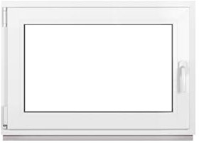 Framex Ventana de plástico blanco ancho x alto 100 x 60 cm (1000 x 600 mm) 3 compartimentos (32 mm) giratorio inclinación DIN izquierda – Premium – Todos los tamaños