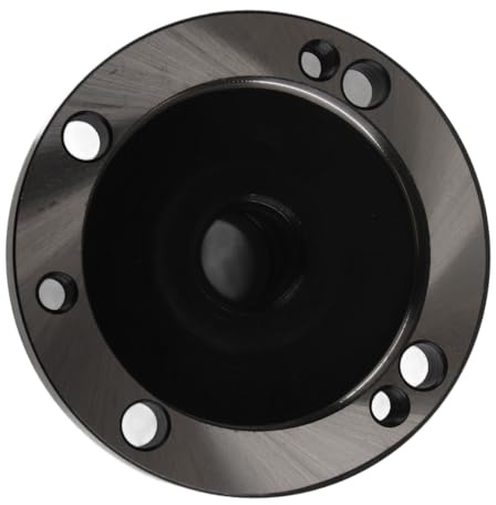 ER25-100 Gerader Bohrung Spannzangenhalter, Spannfutterbasis, Präzisions-Spannfutter aus 40Cr Stahl, 7-Loch Flansch für CNC Fräsmaschine Drehmaschine Bearbeitungszentrum, Hohe Präzision Klemmwerkzeug