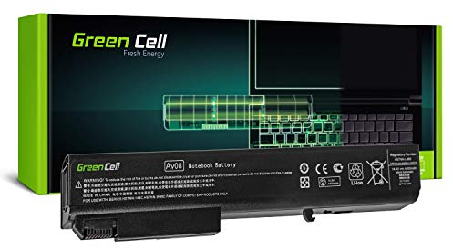 Green Cell Standard Serie HSTNN-LB60 HSTNN-OB60 Laptop Akku für HP EliteBook 8530p 8530w 8540p 8540w 8730w 8740w (8 Zellen 4400mAh 14.8V Schwarz)