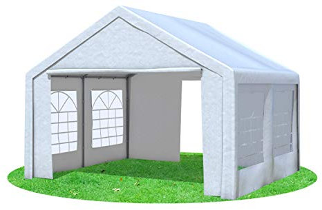 Stabilezelte 4x4m Partyzelt, Classic PRO PE Weiss