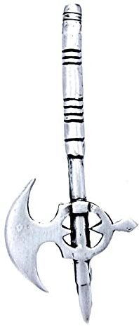 Kiss of Leather Axt Anhänger aus Zinn Nr. 14