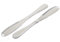Pauzle Easy Spread Buttermesser mit Löchern, 3-in-1 Butterlockenmesser aus Edelstahl mit Wellenschliff – 2 Stück