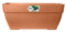 Elho Vibia Campana Trough 80 - Planteur pour Extérieur - Ø 76.5 x H 33.3 cm - Marron/Terre Cuite
