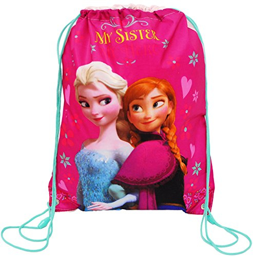 alles-meine.de GmbH Tasche/Rucksack - die Eiskönigin - Frozen - Sportbeutel - Turnbeutel - Schuhbeutel - Beutel - wasserfest/wasserabweisend & abwischbar - Wäschebeutel /..
