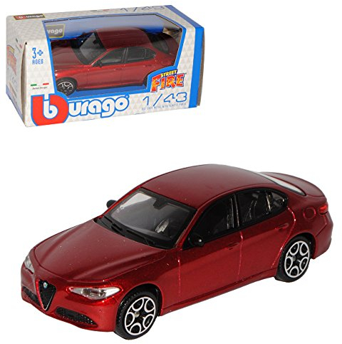 Alfa Romeo Giulia Typ 952 Limousine Rot Metallic Neueste Generation Ab 2016 1/43 Burago Modell Auto