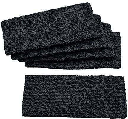SIGEL Ersatzpads für Board Eraser BA120 13 x 6 cm, 5 Stück | BA121, Waschbare Austauschpads für langfristige Nutzung